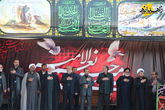 عزاداری تاسوعای حسینی در شهرستان زاهدان