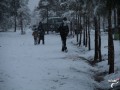 بارش برف در شهرستان زاهدان