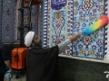 مردم زاهدان با غبارروبی مساجد به استقبال ماه مبارک رمضان رفتند+تصاویر