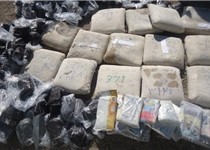 کشف یک تن و 154 کیلو مواد مخدر در درگیری با قاچاقچیان مسلح