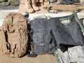 کشف بزرگترین محموله لباس و تجهیزات نظامی در زاهدان + تصاویر