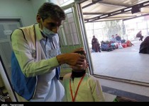 ۸۰۰۰ کودک زائران پاکستانی علیه فلج اطفال واکسینه شدند