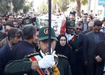 ​پیکرشهید حسین کیخا در زاهدان تشییع و تدفین شد