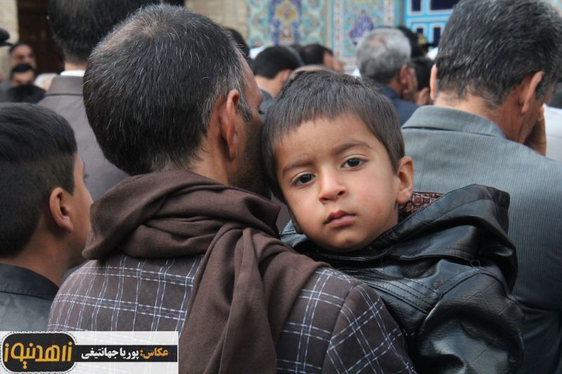 تشییع شهید حادثه نیکشهر در زاهدان