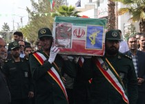 تشییع و تدفین دومین شهید حادثه تروریستی نیکشهر در زاهدان