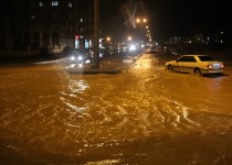 گزارش تصویری/آبگرفتگی معابر زاهدان براثر بارش باران