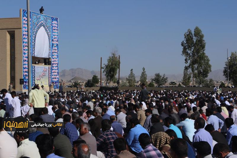 برگزاری نماز عید سعید فطر در زاهدان