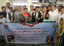 استقبال مردم زاهدان از قهرمان سیستانی در مسابقات ووشوی جوانان آسیا