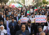 گزارش تصویری/ حضور پرشور سلیمانی ها در راهپیمایی 22 بهمن زاهدان