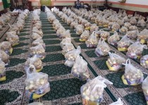 توزیع 1250 بسته معیشتی کمک مومنانه در حاشیه شهر زاهدان