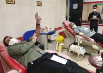 اجرای چهارمین مرحله رزمایش کمک مومنانه با اهدای خون در زاهدان