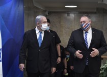 پمپئو: ایران به سلاح هسته‌ای دست نخواهد یافت/ تشکر نتانیاهو از حمایت‌های وزیر خارجه آمریکا+ تصاویر