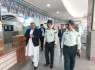 بازدید رئیس پلیس امنیت اقتصادی راه آهن کشور از اداره کل پست سیستان و بلوچستان