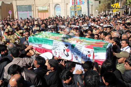 تشییع دادستان زابل