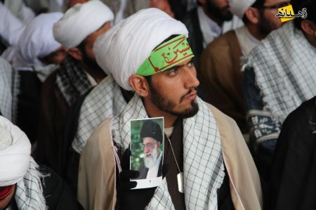 اجتماع حماسی بسیجیان در شهرستان&zwnj; زاهدان