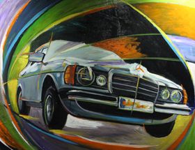 نمایشگاه نقاشی علیرضا سعیدی