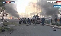 انفجار مهیب در نزدیک مجتمع دولتی در بیروت