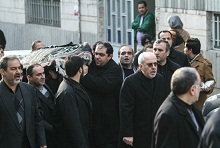 تشییع پیکر مادر وزیر امور خارجه