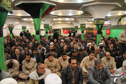 مراسم گرامیداشت حماسه 9 دی در زاهدان