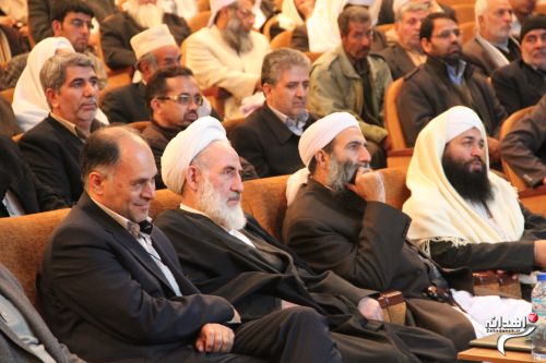 مراسم محوری هفته وحدت در شهرستان زاهدان