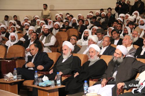مراسم محوری هفته وحدت در شهرستان زاهدان