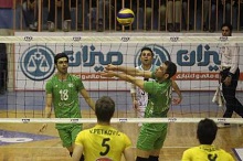 تیم شهرداری زاهدان مقابل میزان مشهد شکست خورد