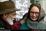 تصاویر بازیگران مشهور سینما در روز برفی