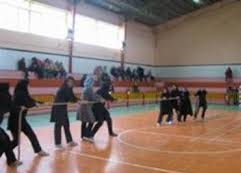 رقابت های طناب کشی ویژه بانوان شاغل در زاهدان برگزار شد