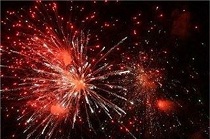 آسمان شهرستان زاهدان نورافشانی شد