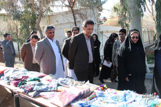 نمایشگاه صنایع دستی بانوان زاهدانی