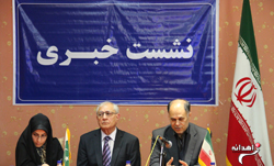 محمدخان آچکزهی در جمع خبرنگاران