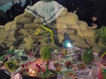 شهروندان زاهدانی سال نو را در کنار شهدا آغاز کردند