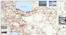 نقشه راه‌های ایران با بزرگنمایی بی نهایت + دانلود