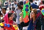 تقلید دختران و پسران کرجی از اسرائیلی ها در یک مراسم +عکس