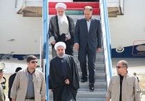 رئیس جمهور چابهار را به مقصد تهران ترک کرد