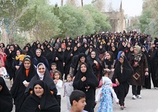 همایش پیاده روی بانوان در زاهدان