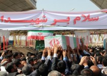 پیکر 2 شهید گمنام در زاهدان آرام گرفت