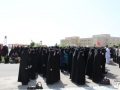 تشییع پیکر 2 شهید گمنام 8 سال دفاع مقدس در زاهدان
