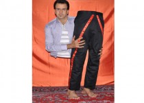 مردی که نصف می شود! +عکس