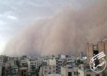 تصاویری از طوفان ترسناک تهران