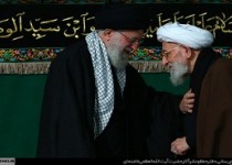 عیادت رهبر انقلاب از آیت‌الله مهدوی کنی