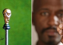 کاپ مینیاتوری جام حهانی +عکس