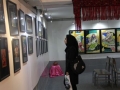 نمایشگاه نقاشی حلیمه پیری در زاهدان / تصاویر