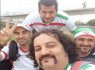 چهره هنرمندان در بازی ايران_ نيجريه + تصاویر
