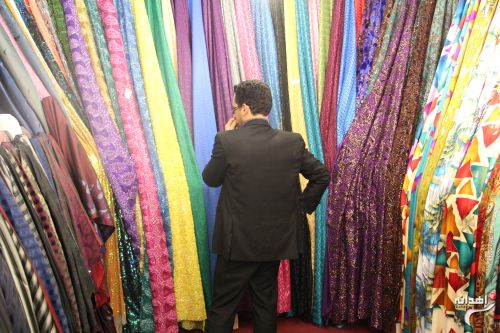 فروش پارچه های ملیونی در زاهدان/تصاویر