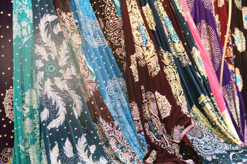 فروش پارچه های ملیونی در زاهدان/تصاویر