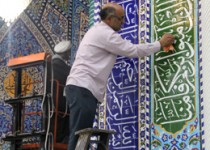 مردم زاهدان با غبارروبی مساجد به استقبال ماه مبارک رمضان رفتند+تصاویر