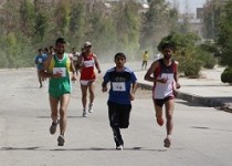 تصاویر دوی صحرانوردی در زاهدان