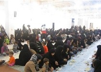 اطعام 250 نفر از ایتام زیرپوشش کمیته امداد سیستان و بلوچستان در دفتر امام جمعه زاهدان