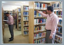 تمامی کتب کتابخانه عمومی زاهدان بارکد دار شدند